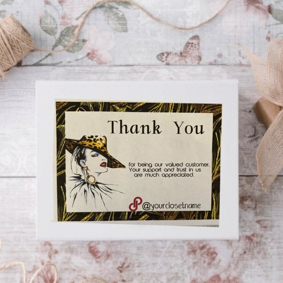 Set of 100 Thank You Cards - Picture 2 of 9